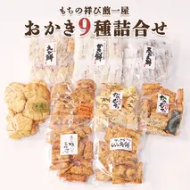《 テレビで紹介 》もちの祥び煎一屋 おかき ９種 詰合せ 和菓子 お菓子 あられ かきもち 煎餅 アド街ック天国 アド街 [BH001sa]
