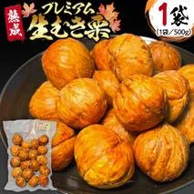  【 吉原農場 の 完熟栗 】 熟成 プレミアム 生むき栗 ( 渋皮付き 500g × 1袋 ) 完熟 栗 くり クリ 栗ごはん 果物 フルーツ 贈答 ギフト 旬 秋の味覚 秋 冬 正月 おせち 《 2025年10月下旬発送開始 》 [FC007sa]