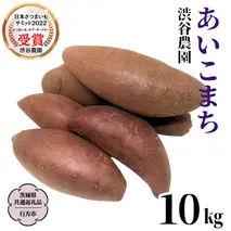 あいこまち 約10kg (茨城県共通返礼品／行方市) 2025年11月から発送開始 渋谷農園 さつまいも いも 芋 焼き芋 [DT014sa]