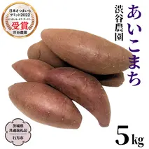 あいこまち 約5kg (茨城県共通返礼品／行方市) 2025年11月から発送開始 渋谷農園 さつまいも いも 芋 焼き芋 [DT013sa]