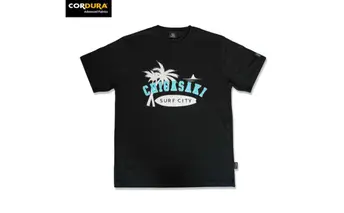 LOHASTYLE CORDURA天竺 CHIGASAKI 半袖T ブラック XL オリジナル Tシャツ 半袖 黒 男女兼用 湘南 茅ヶ崎市 神奈川県