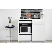 シュール 120ミドルボード 【キッチンボード リビングボード レンジ キッチン収納 完成品 開梱設置 梱包材引き取り】(H062178)