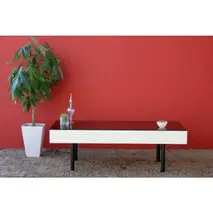 シュール リビングテーブル 【リビング センター テーブル 引出し付 開梱設置 梱包材引き取り 収納 家具 国産 完成品】(H062179)