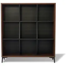 KJ 120シェルフ3×3 【ラック 本棚 書斎 収納棚 おしゃれ 日本製 国産 開梱設置 梱包材引き取り 完成品】(H062306)