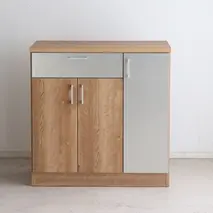 TMモデロ 90カウンター SNA 【食器棚 食器 ダイニングボード 家具 国産 家電収納庫 ダイニング】(H060656)