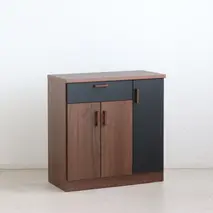 TMモデロ 90カウンター BR_BK 【食器棚  食器 ダイニングボード 家具 国産 家電収納庫 ダイニング】(H060658)