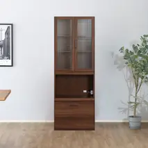 トラクト ガラス扉＋OP引出 WN(H060488)