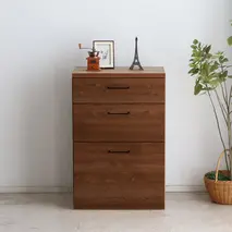 トラクト チェスト+60天板 WN 【家具 国産 組み合わせ 収納家具 完成品】(H060532)