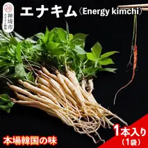 【一子相伝】秘伝のエナキム(高麗人参スプラウト・キムチ)1袋1本入り【本場の味 秘伝の味 韓国 ピリ辛 健康志向 滋養強壮】(H104142)