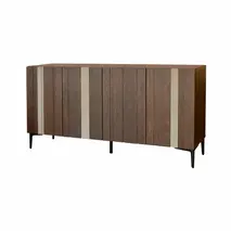 ターク 150サイドボード【リビングボード サイドボード リビング収納 異素材 完成品 収納 家具】(H062282)