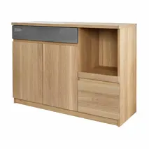 オートム 120ドアカウンター【キッチンカウンター カウンター キッチン収納 開梱設置 梱包材引き取り 日本製 完成品】(H062297)