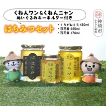 ワン・ニャン 蜂蜜ギフト 【はちみつ 百花蜜 ゆるキャラ くねんワン くねんニャン 】(H059113)