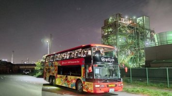 【人気ドラマで紹介】レストランバスの川崎工場夜景コース『フレンチとお酒と川崎工場夜景を楽しむ夜』のご予約に使えるWEBクーポン【１５，０００円分】