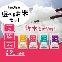 【8月上旬】にじのきらめき 5kg (5kg×1袋)　