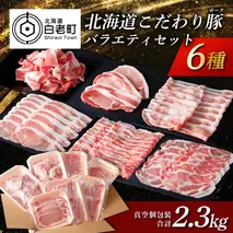 北海道産こだわりポーク バラエティセット2.3kg スターゼン