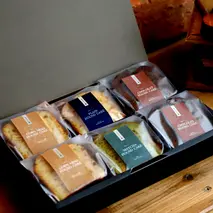 10-537 森の麹パウンド6個セット（とうきび味噌麹・チョコレート麹・プレーン麹・抹茶麹)
