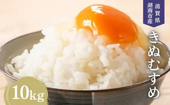 【先行予約受付中】令和7年産 滋賀県産 米 きぬむすめ 10kg