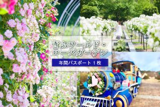 ぎふワールド・ローズガーデン　年間パスポート　1枚 自然 バラ 花 観光 チケット 旅行　【0070-002】