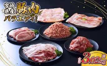 訳あり いもこ豚 5種盛り バラエティセット 合計3.02kg