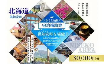 北海道 倶知安町 宿泊 利用 クーポン 【3万円分】 チケット 旅行 ホテル パークハイアット ニセコ HANAZONO Panorama Niseko AYA Villas 他 リゾート コンドミニアム コテージ ヴィラ 券 宿泊券 観光 高級 宿 体験 長期滞在 旅 