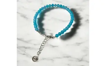 CHIGASAKI SOUTHERN C えぼし岩 アンクレット ブルー 天然石 茅ヶ崎 アクセサリー ギフト プレゼント