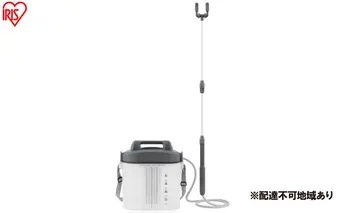 電池式噴霧器 ツインノズルIR-4W ダークグレー 噴霧器 4L 電池式 散布 アイリスオーヤマ 噴霧機  タンク ノズル 除草 園芸 消毒 除草剤 庭 電池 噴霧 噴射 薬剤 薬品 撒き 電動 家庭用 肩掛け 背負式 液肥撒き 除草剤散布 液肥散布 液肥 雑草防止