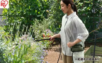 電池式噴霧器IR-N3 噴霧器 電池式 霧吹き アイリスオーヤマ 3L 散布噴霧機 タンク ノズル 除草 園芸 消毒 除草剤 庭 噴霧 噴射 薬剤 薬品 撒き 電動 家庭用 肩掛け 背負式 液肥撒き 除草剤散布 液肥 雑草防止 雑草対策 雑草除去