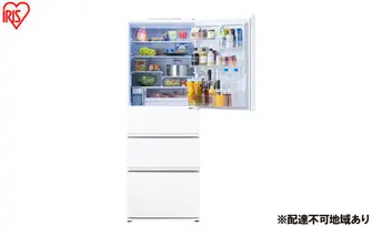 冷蔵庫 冷凍冷蔵庫 428L IRSN-SX43A-W シルキーホワイト（4ドア）アイリスオーヤマ スリム 冷凍室 4ドア 右開き 省エネ 静音 霜取り不要 大型 急速冷凍 ふたり暮らし 400L 以上