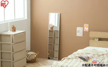 軽くて割れないフィルムミラー KWM-28115 シルバー 鏡 ミラー フィルム素材 全身 姿見 アイリスオーヤマ 立て掛け 壁掛け 割れない 全身 安全 地震対策 軽量 軽い 持ち運び ダンス ヨガ 一人暮らし 新生活