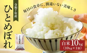 令和7年産 新米 宮城県大河原町産 ひとめぼれ 10kg 米 お米 精米 白米 こめ コメ 令和7年 宮城県産