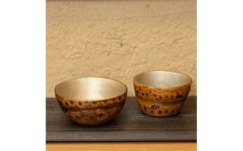 京都長岡京産 根竹の盃 2個セット｜普段使い箸 来客用箸 贈り物ギフト 竹箸 天然竹 [1642]