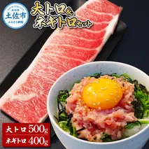 本鮪 大トロ500g ネギトロ400g(200g×2) 