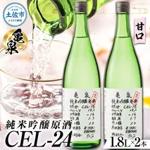 純米吟醸原酒 CEL-24 1800ml (生酒) 2本セット 