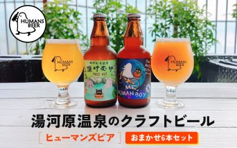 湯河原温泉のクラフトビール【ヒューマンズビア】おまかせ6本セット | 湯河原町 湯河原温泉 クラフトビール おまかせセット 醸造所
