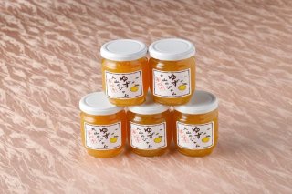 [無添加] 大山の柚子ジャム 5個セット《夢心亭 謹製》｜神奈川県 ギフト 贈りもの プレゼント 人気 お土産 正月 お取り寄せ [0900]