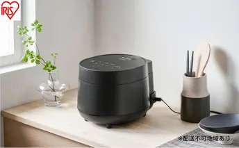 ジャー炊飯器 3合 RC-MGB30-B ブラック 炊飯器 3合 一人暮らし用 3合炊き アイリスオーヤマ マイコン おしゃれ 銘柄炊き 50種 自動調理 30種 低温 ヘルシーメニュー 早炊き 低糖質 食物繊維 冷凍ごはん 炊飯ジャー