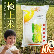 【 令和7年産 】 極上ふるさと米 精米 10kg (茨城県共通返礼品 かすみがうら市) スピード 最短 7日 すぐ届く すぐ発送 スピード発送 早い 新米 米 ごはん もっちり 甘い コメ お米 白米 コシヒカリ こしひかり あきたこまち にじのきらめき ミルキークイーン オールインワン米 [EX032sa]
