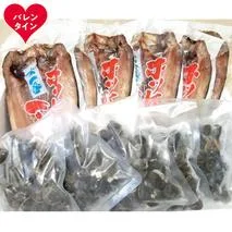 23-81 【バレンタインデー】真ほっけ一夜干し6枚と砂出ししじみ1.25kgセット