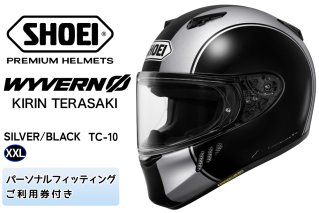 SHOEIヘルメット「Glamster ブラック」L フィッティングチケット付き