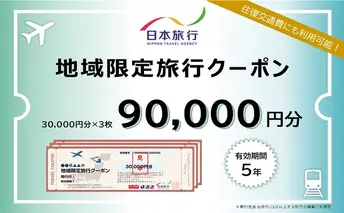 北海道洞爺湖町 日本旅行 地域限定旅行クーポン90,000円分 チケット