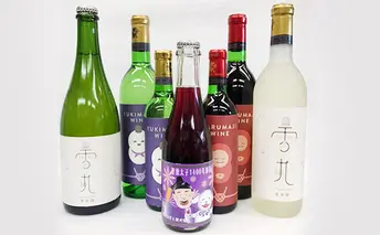 【数量限定】雪丸・達磨寺・聖徳太子ワイン 7本フルセット 赤ワイン お酒 白ワイン シャンパン スパークリングワイン 