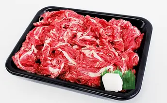 【A4等級以上の牝牛のみ使用！！】近江牛切落し1kg 牛肉炒め物 