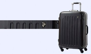 X905 PC7000スーツケース(Mサイズ･スクラッチガンメタ)