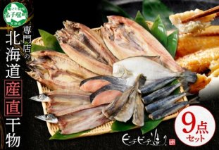 2918. ふっくらやわらか 干物 9点セット 魚介 海鮮 送料無料 北海道 弟子屈町