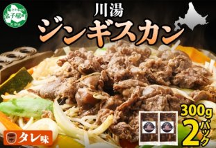 2524. ジンギスカン タレ 300g 2パック 羊肉 焼肉 味付け肉 BBQ バーベキュー 弟子屈 お取り寄せ 冷凍 郷土料理 プレゼント 贈り物 gift 送料無料 北海道 弟子屈町