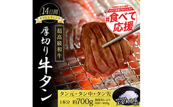 TKA001　コロナ緊急支援 芸西村の本気人気牛タン 国産 14日間ダブルエイジング〈ドライエイジング＋塩熟成〉圧巻の超高級やわらか和牛牛タン（タン元・タン中・タン先1本分）銀象完全天日塩付き 牛肉 お取り寄せ 高知 焼肉 おススメ 厚切り 食べて応援 フードロス