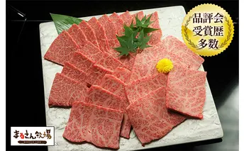 【納期最長2ヶ月】【まるさん牧場産】近江牛肩ロース焼肉500g お肉 牛肉 バーベキュー 