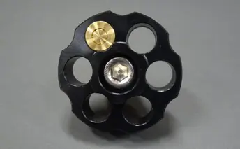  Honda　クロスカブ用　サイドカバーボルト 雑貨 日用品 アルミ削り出し リボルバー シリンダー形状 工具無し 