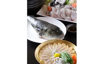 呵呵三年とらふぐコース　お食事券（2名様用） チケット 