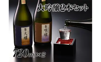 【竹内酒造】大吟醸2本セット　720ml×2本 お酒 日本酒 大吟醸酒 アルコール 